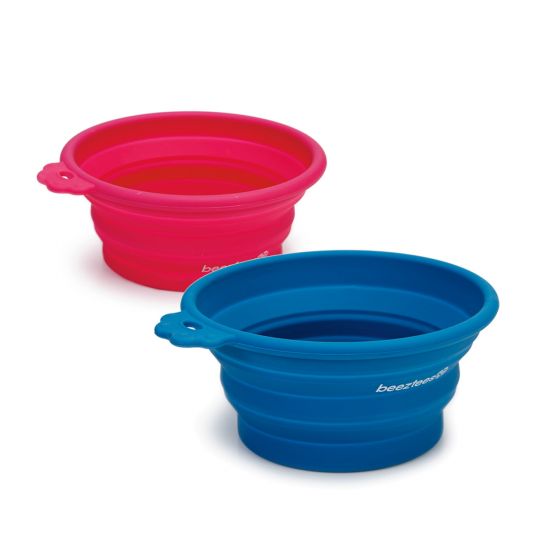Beeztees Reisenapf Silikon Pink 250ml