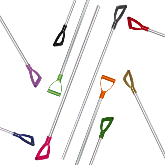 Dunggabel Stiel aluminium 115 cm