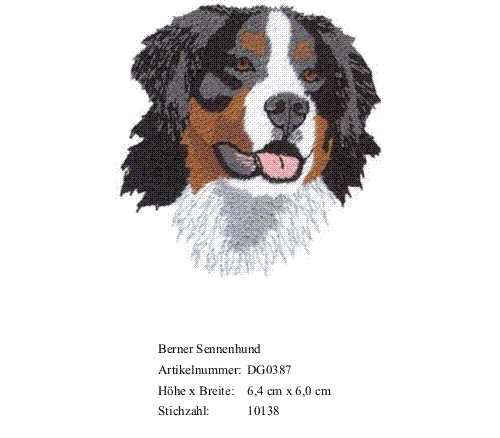 Bruststick Berner Sennenhund