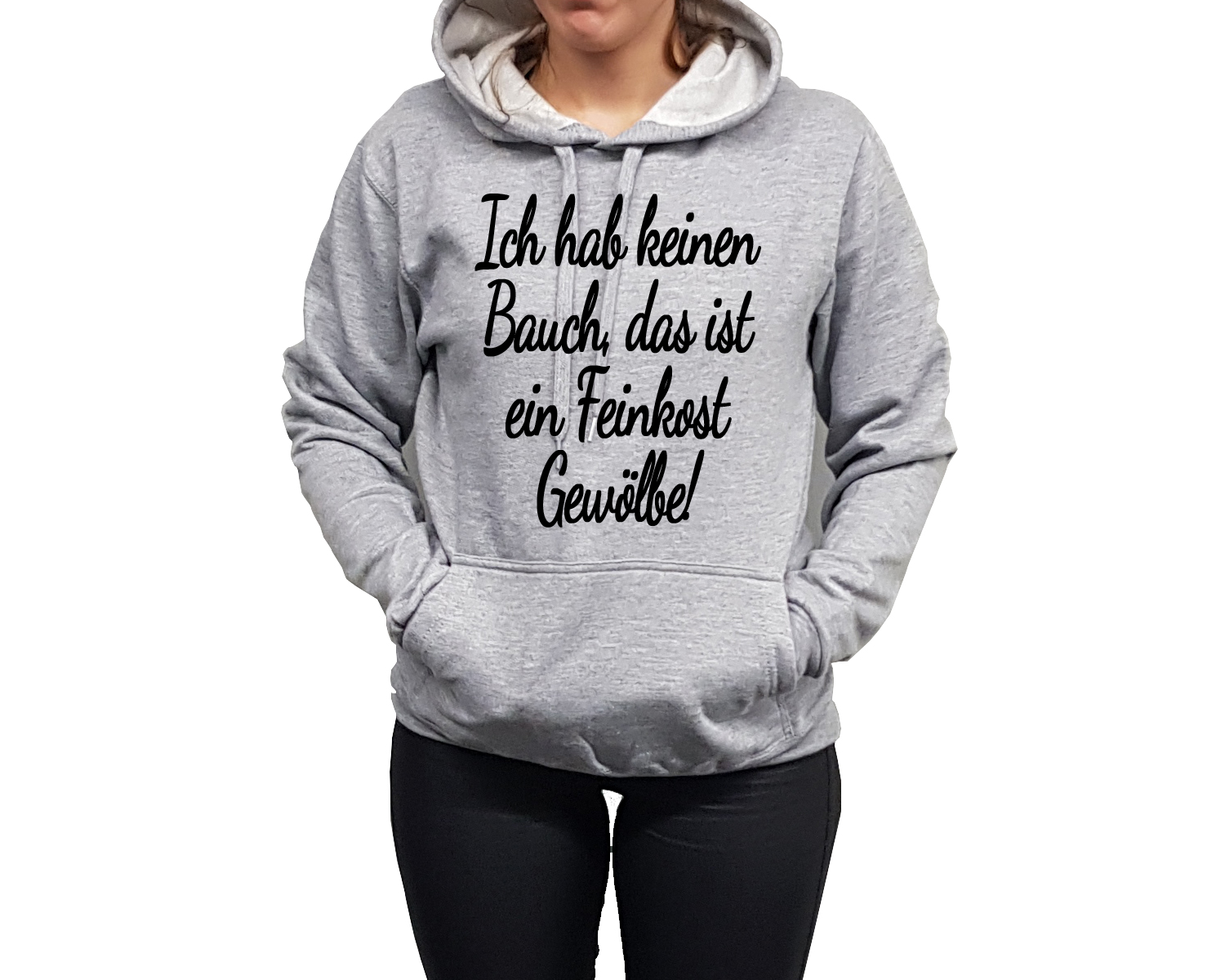 Hoodie Druck Feinkost Gewölbe