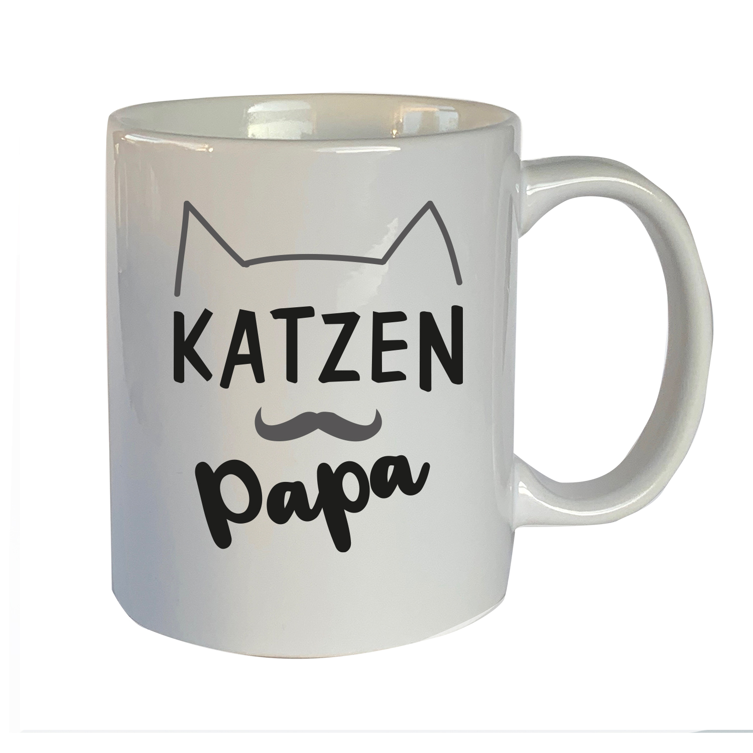 Tasse mit Motiv: Katzenpapa