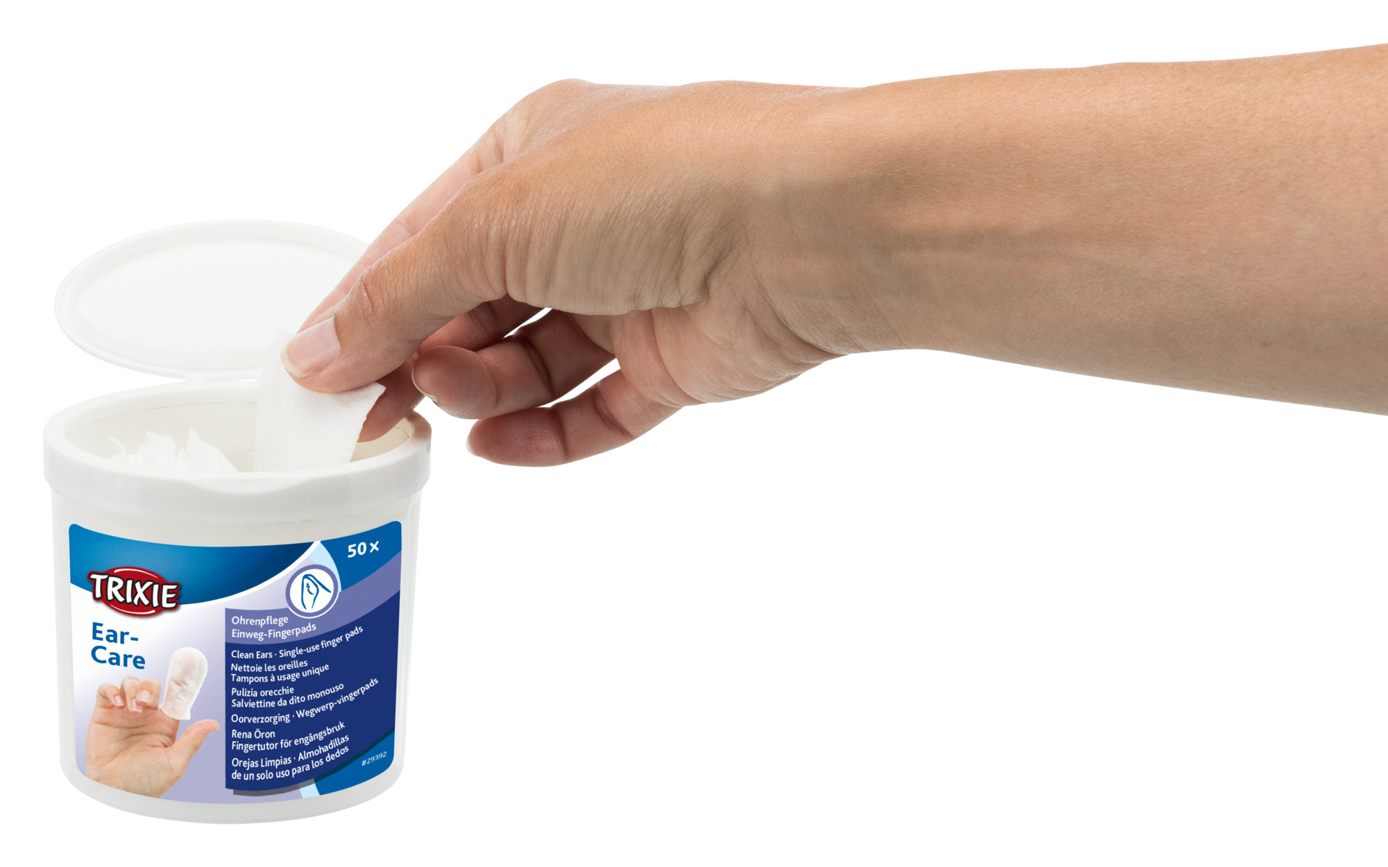 Ohrenpflege Einweg-Fingerpads