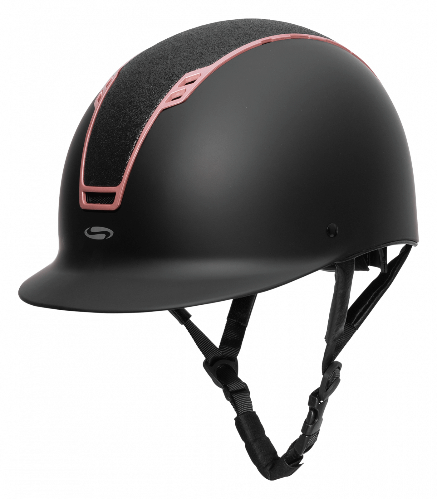 Reithelm SWING H22  schwarz matt/shine/roségold