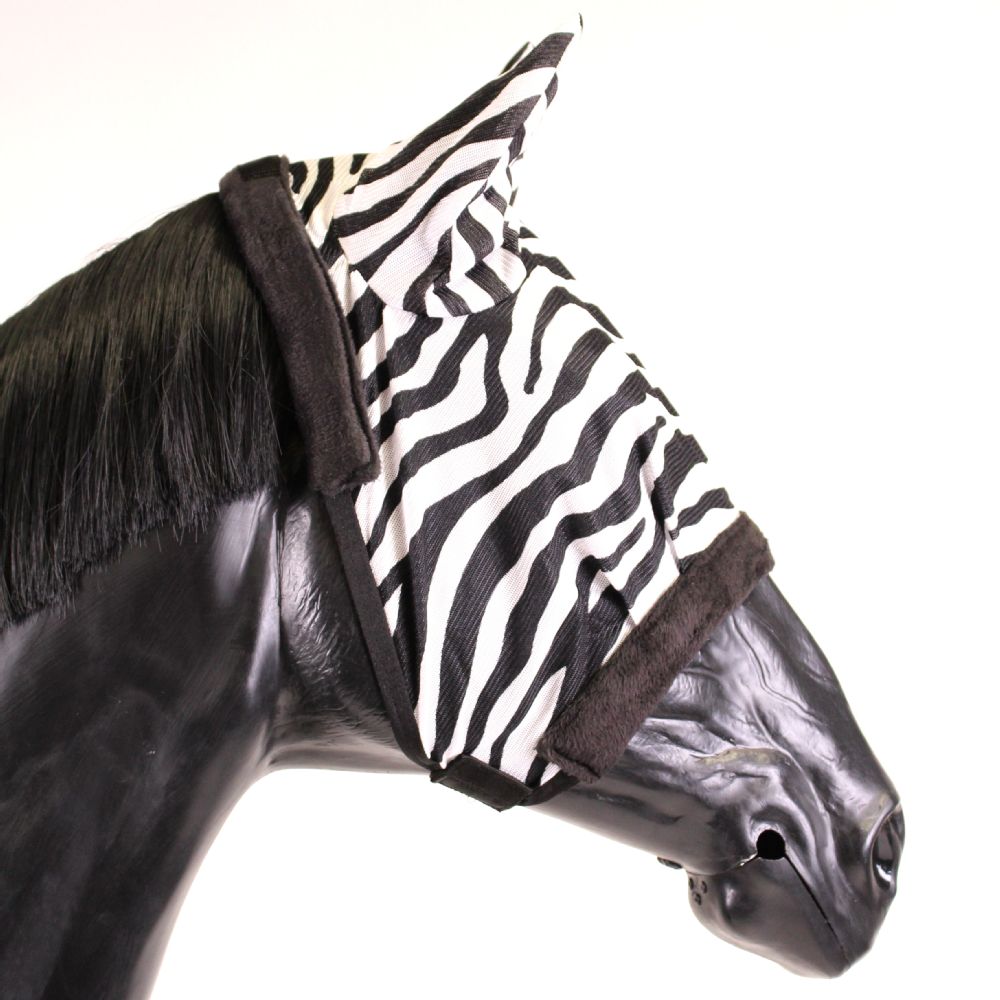Kantrie Schutzmaske Zebra für Ekzemdecke