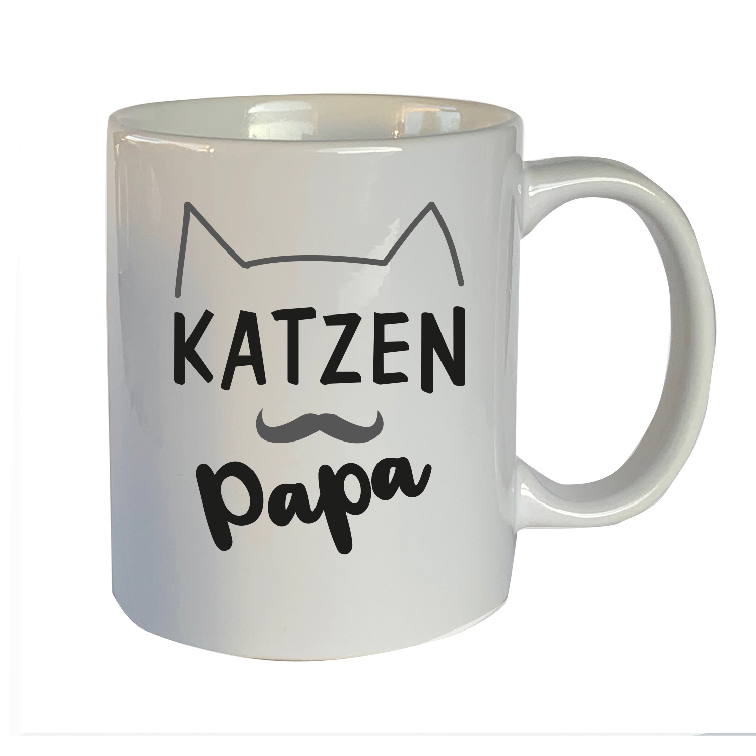 Tasse mit Motiv: Katzenpapa