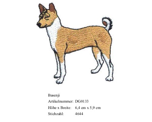 Bruststick Basenji