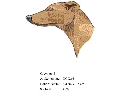 Bruststick Greyhound