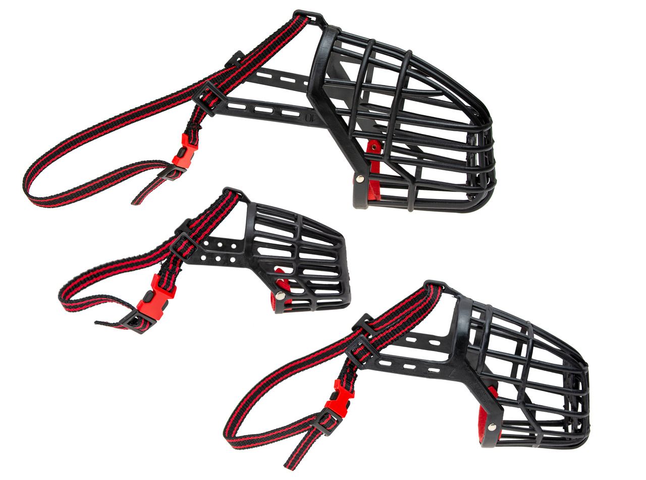 Maulkörbe mit Klickverschluss