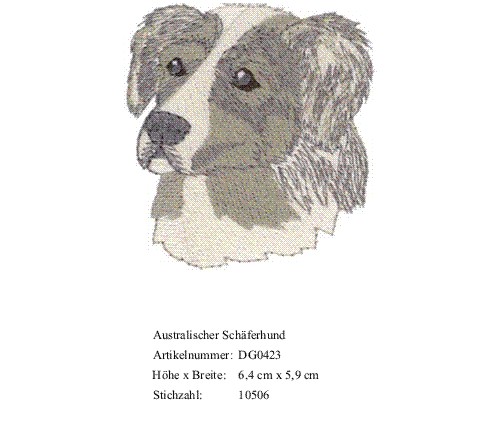 Bruststick Australian Shephard