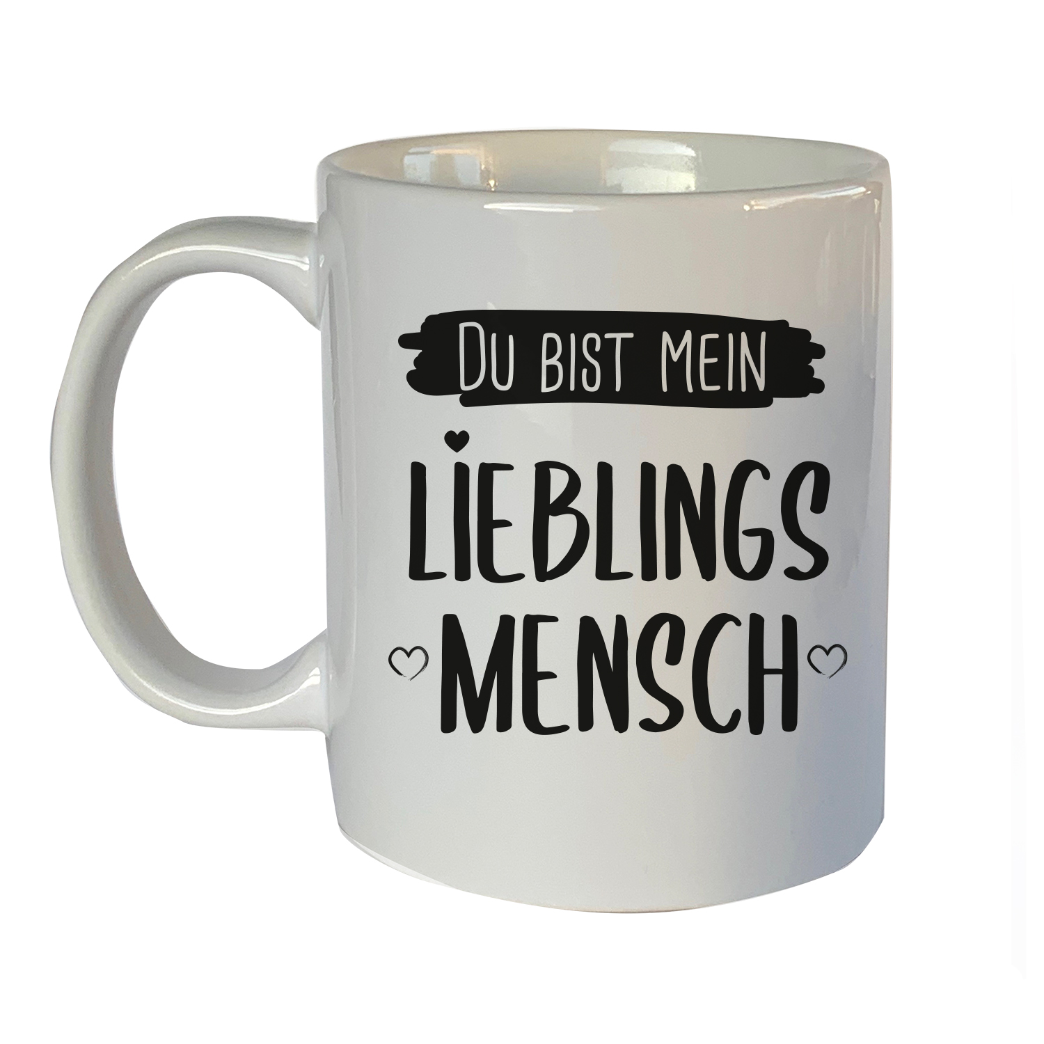 Tasse mit Motiv: Du bist mein Lieblingsmensch