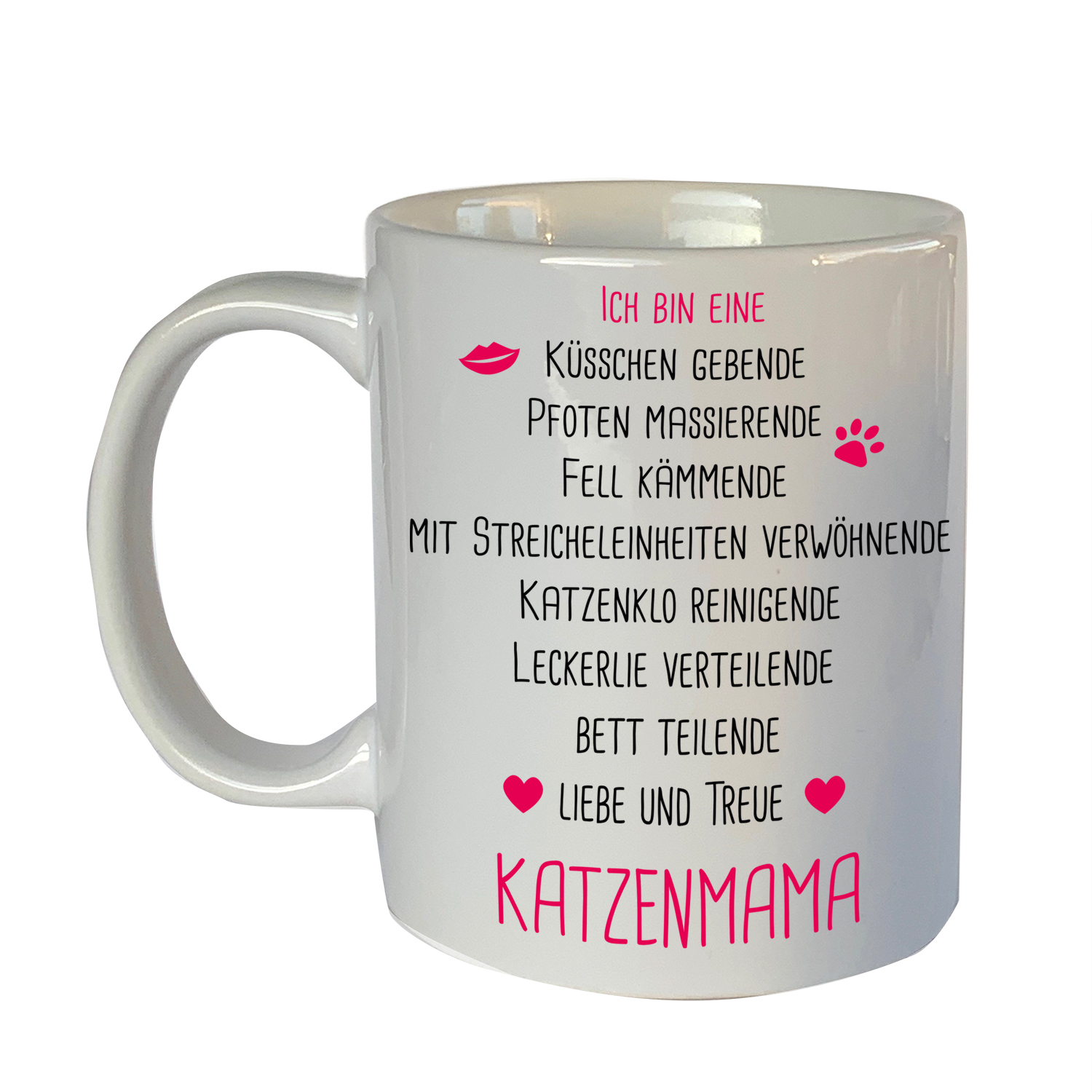 Tasse mit Motiv: Ich bin eine Katzenmama