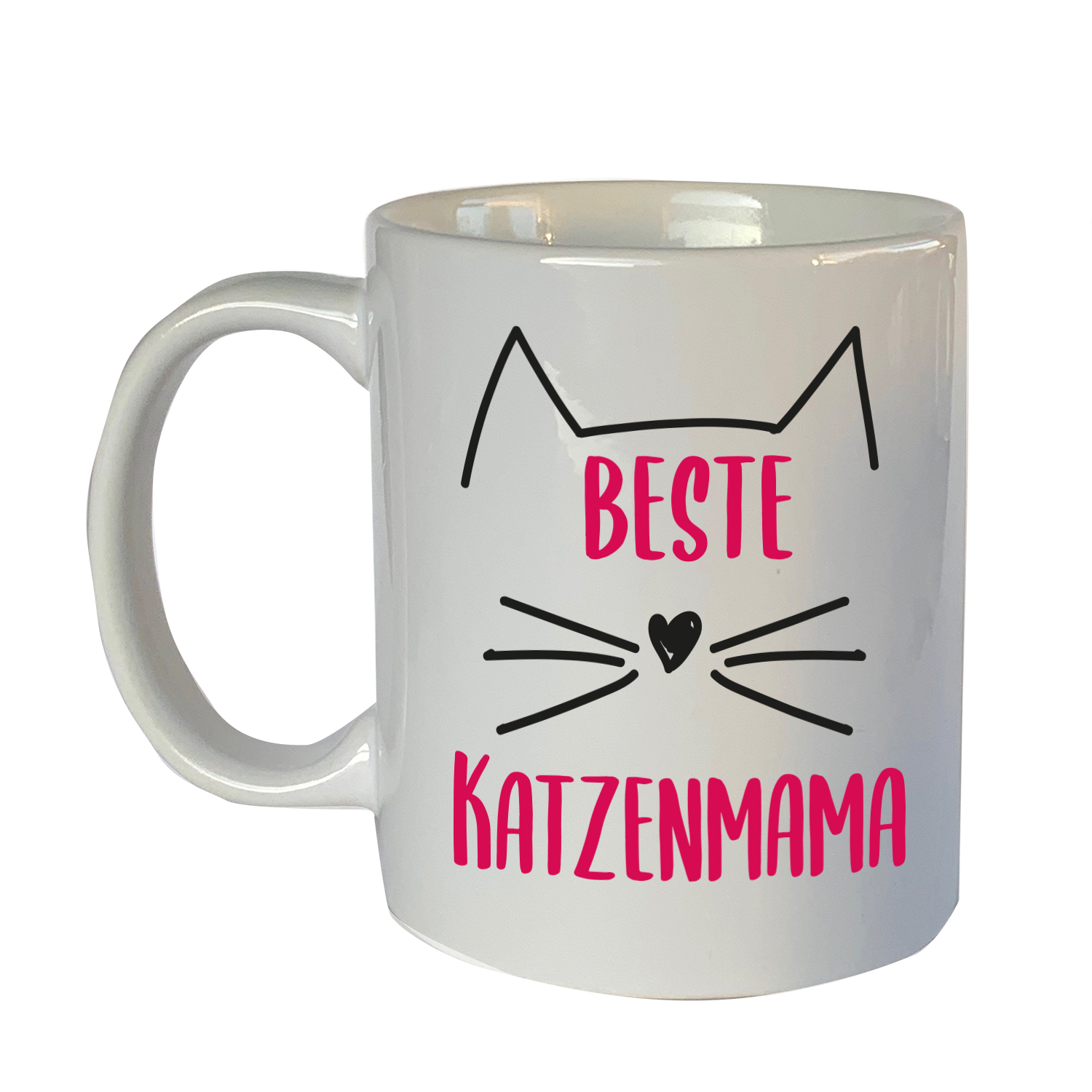 Tasse mit Motiv: Beste Katzenmama