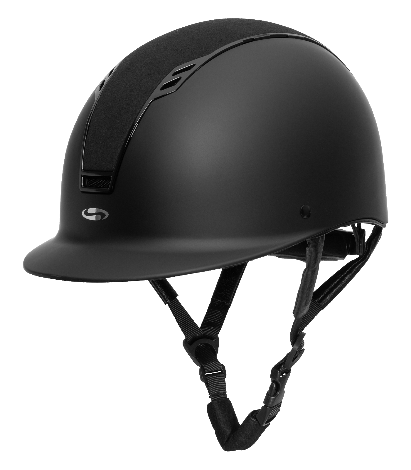 Reithelm SWING H22 schwarz velvet/schwarz