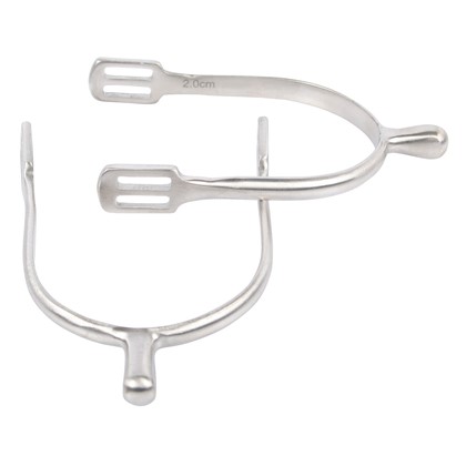 Sporen Kugel Edelstahl Gebürstet