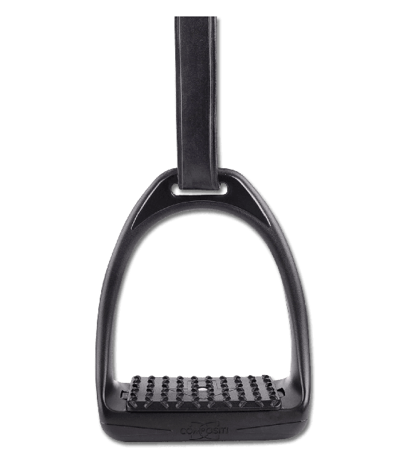 Steigbügel Comfort, schwarz, 12 cm