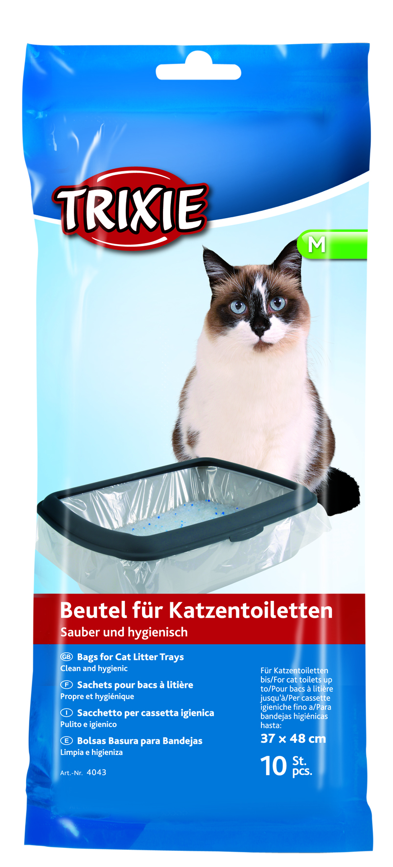 Katzentoilettenbeutel, M: bis 37 x 48 cm, 10 Stück