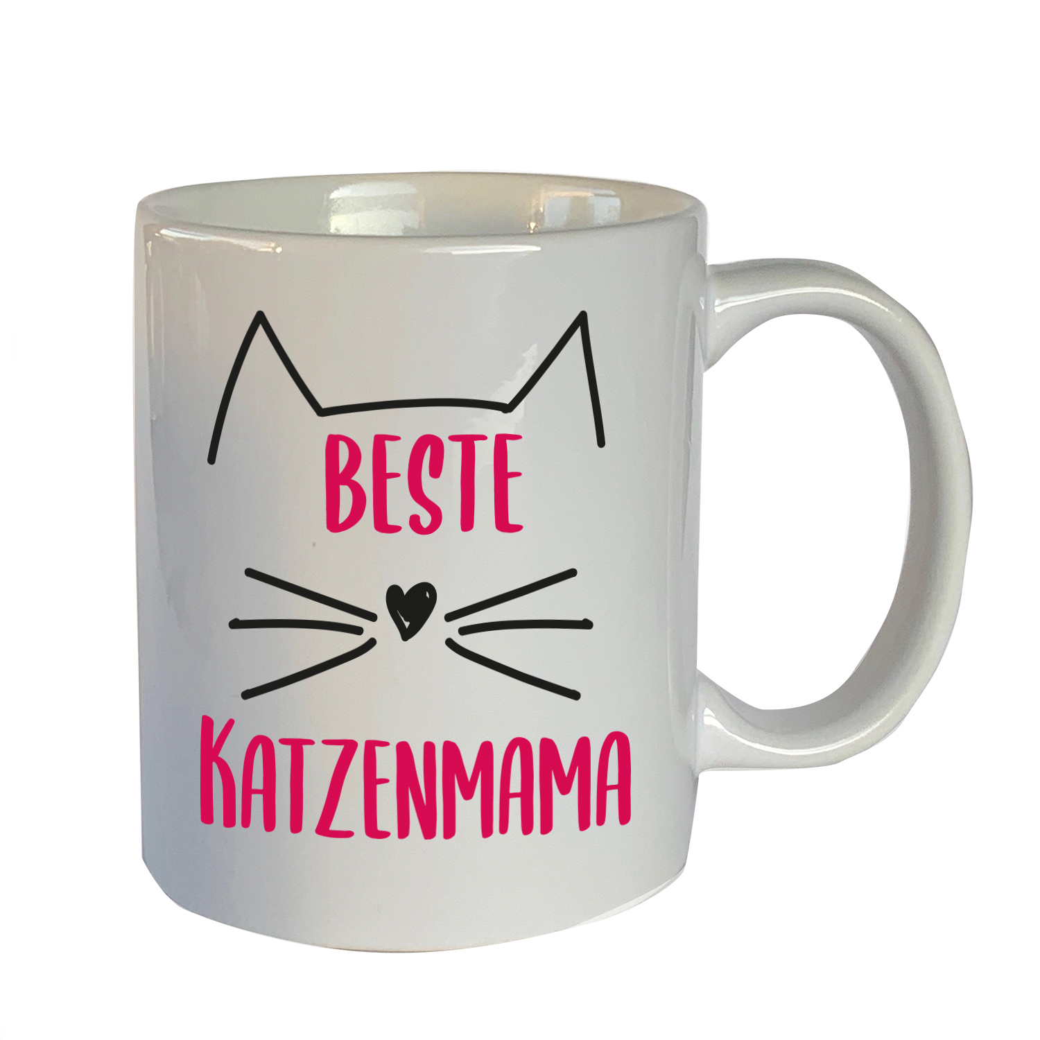 Tasse mit Motiv: Beste Katzenmama