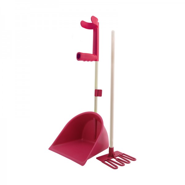 Easy-Mistboy mit Harke farblich sortiert