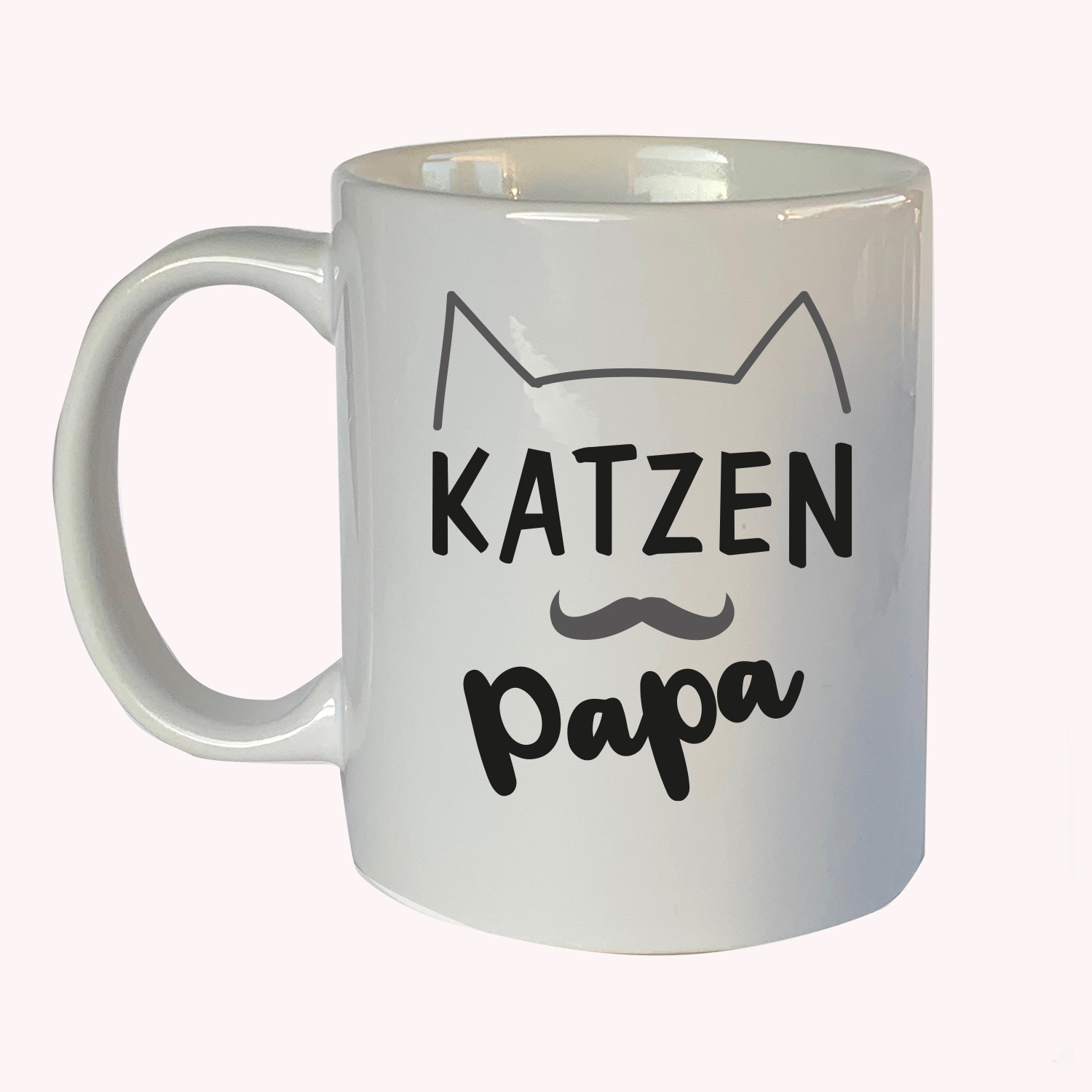 Tasse mit Motiv: Katzenpapa