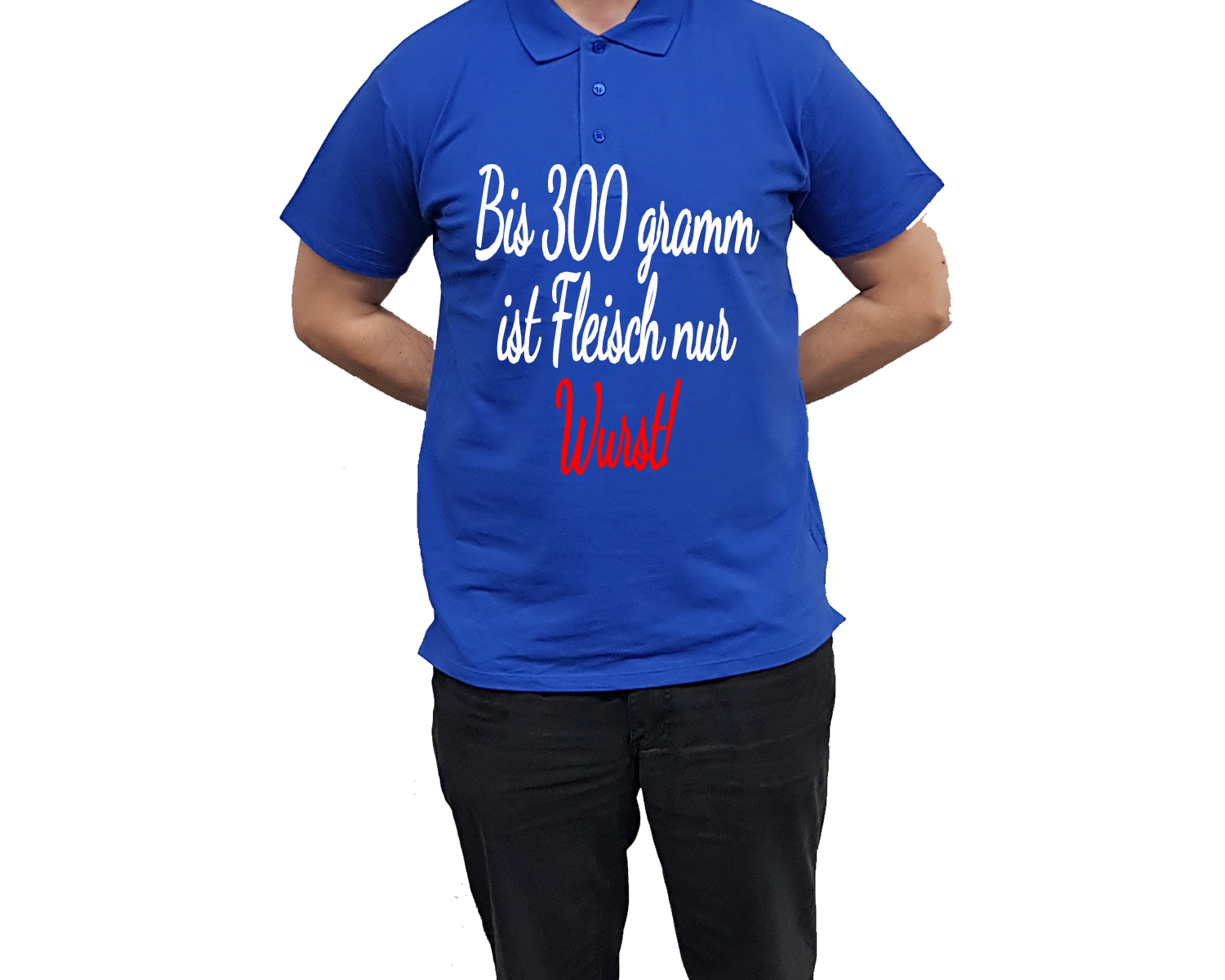 Poloshirt mit Druck Bis 300 gramm