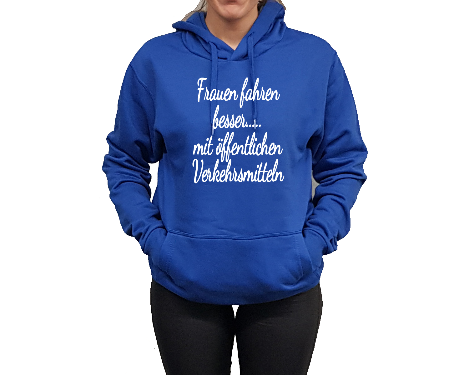 Hoodie Druck Frauen fahren